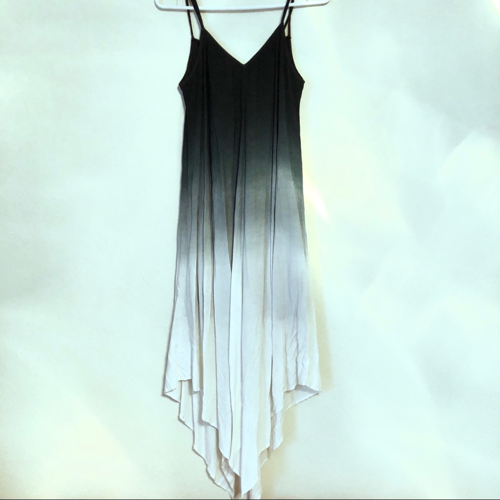 Ya Los Angeles Ombre Dyed Halter Dress